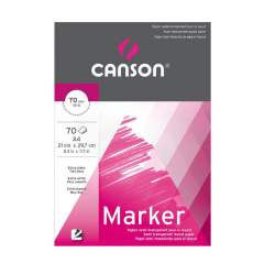 Blok do markerów Canson Marker Layout A3 70g, 70 ark